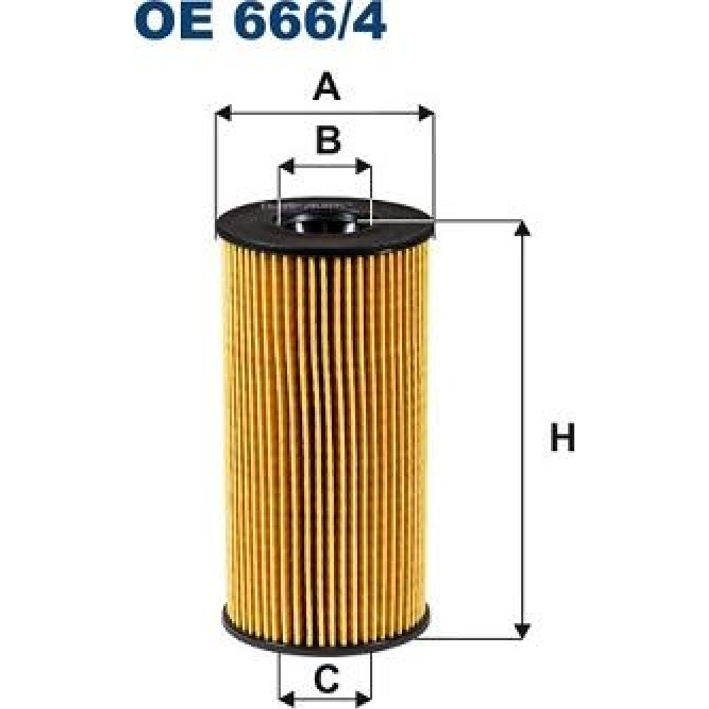 FILTRON YAĞ FİLTRESİ FLT-OP666/4